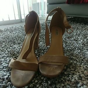 Cape Ribbon Cinnamon Meg open toe Heel